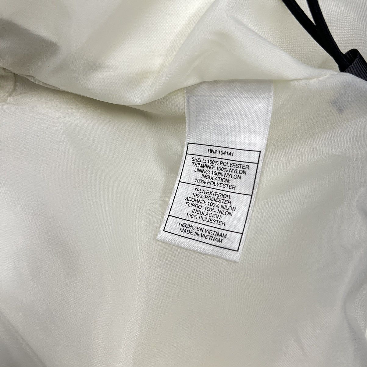 Nike × Nike ACG × Vintage VTG Nike ACG Jacket White Puffer Jacket Zip Winter Ski Retro Size M / US 6-8 / IT 42-44 - 12 Thumbnail
