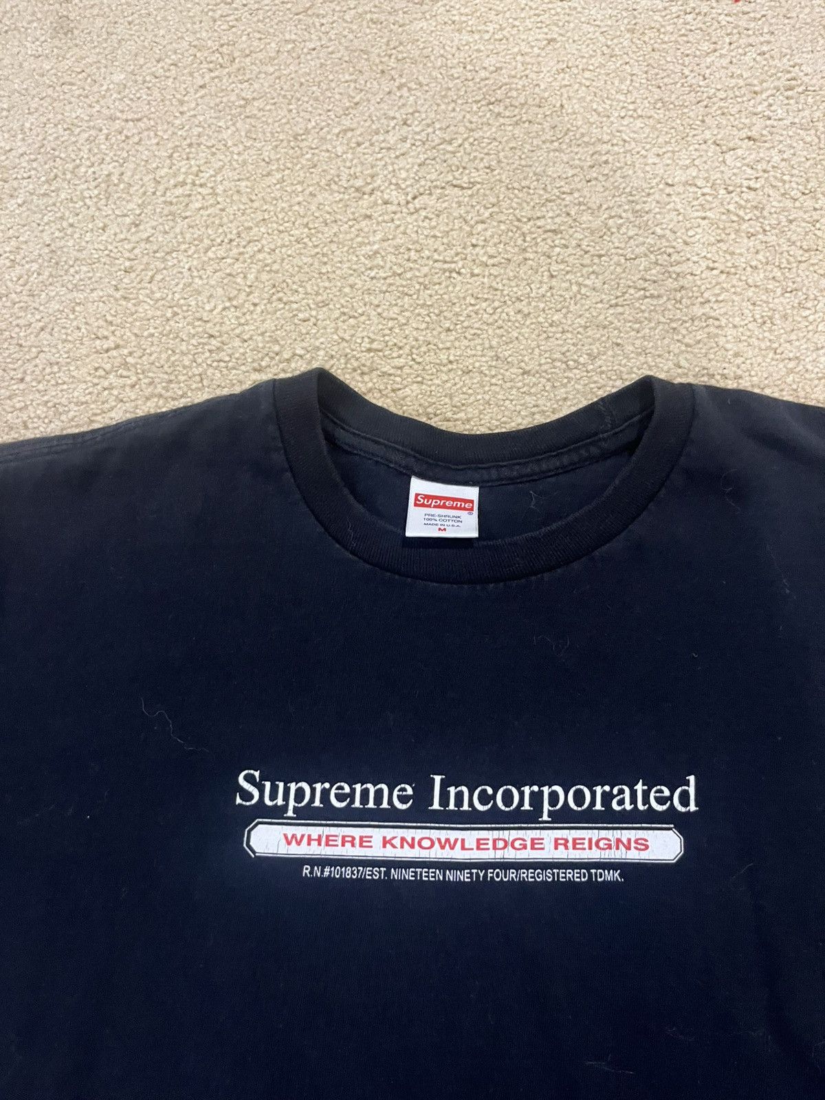 Supreme Supreme incorporated tee Size US M / EU 48-50 / 2 - 2 Thumbnail