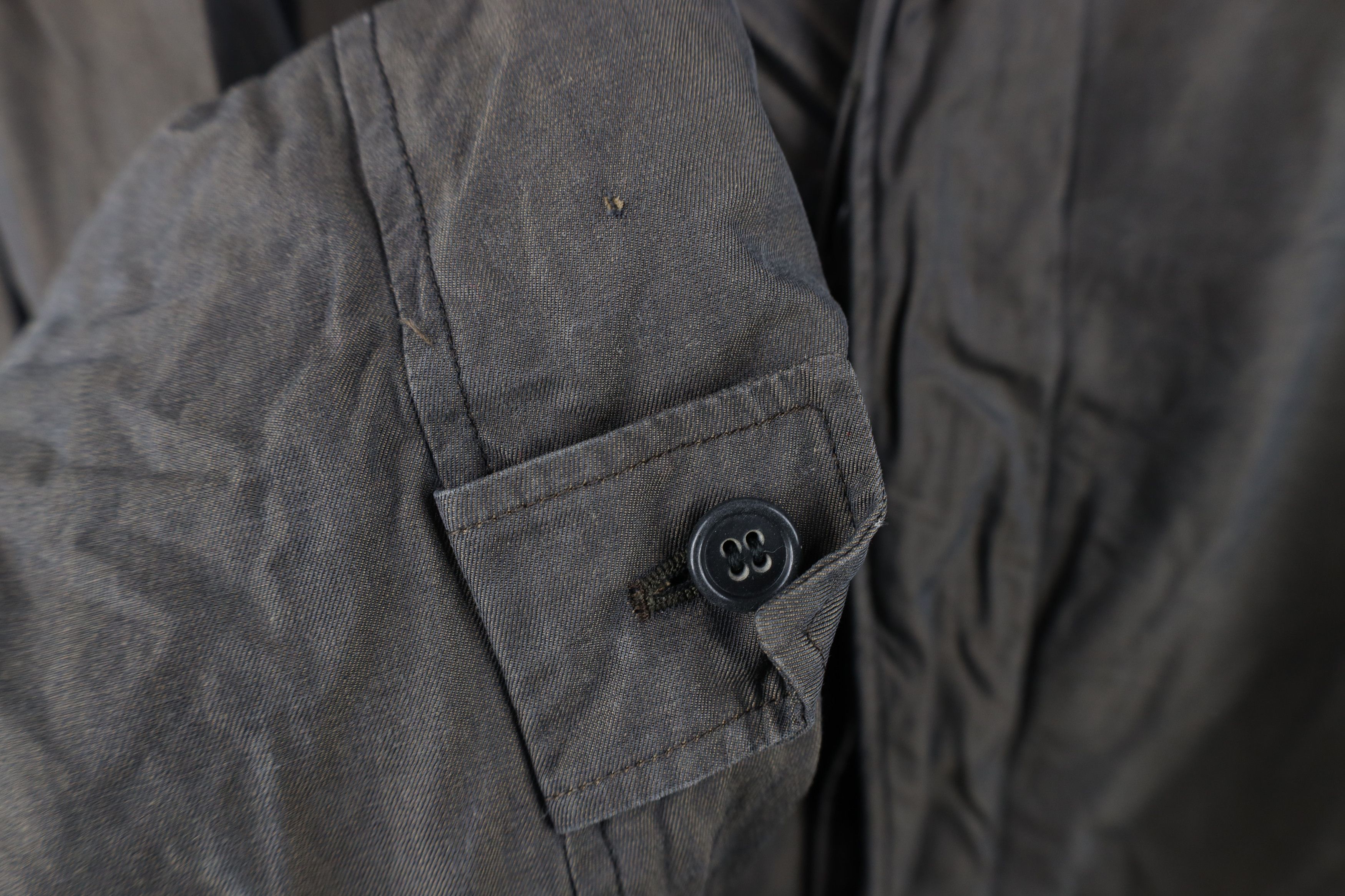 Vintage Vintage 50s 60s Streetwear Trench Coat Rain Jacket Gray USA Size US XXL / EU 58 / 5 - 4 Thumbnail