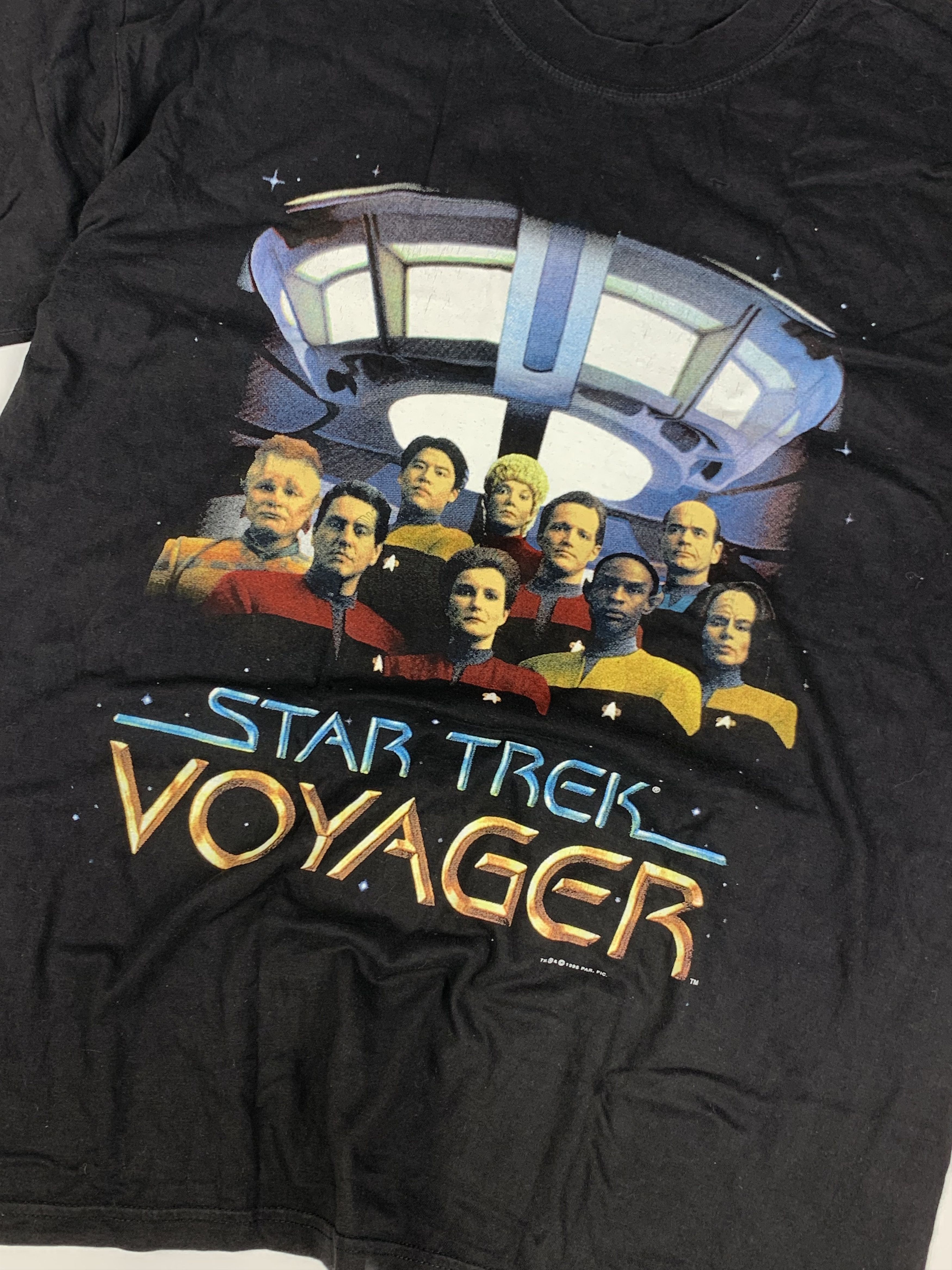 Vintage Vintage Start Trek 1990s T-Shirt Size L Size US L / EU 52-54 / 3 - 3 Thumbnail