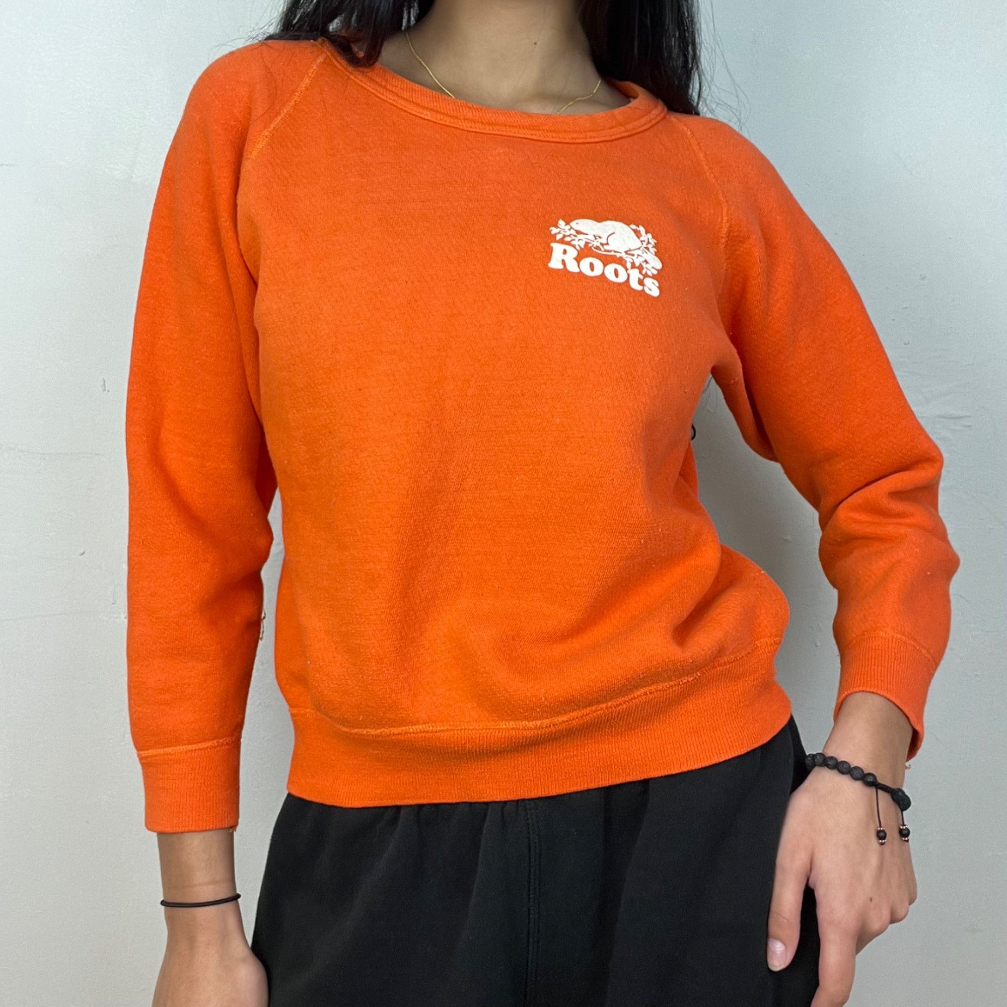 M(Y)- Vintage Roots Orange Crewneck