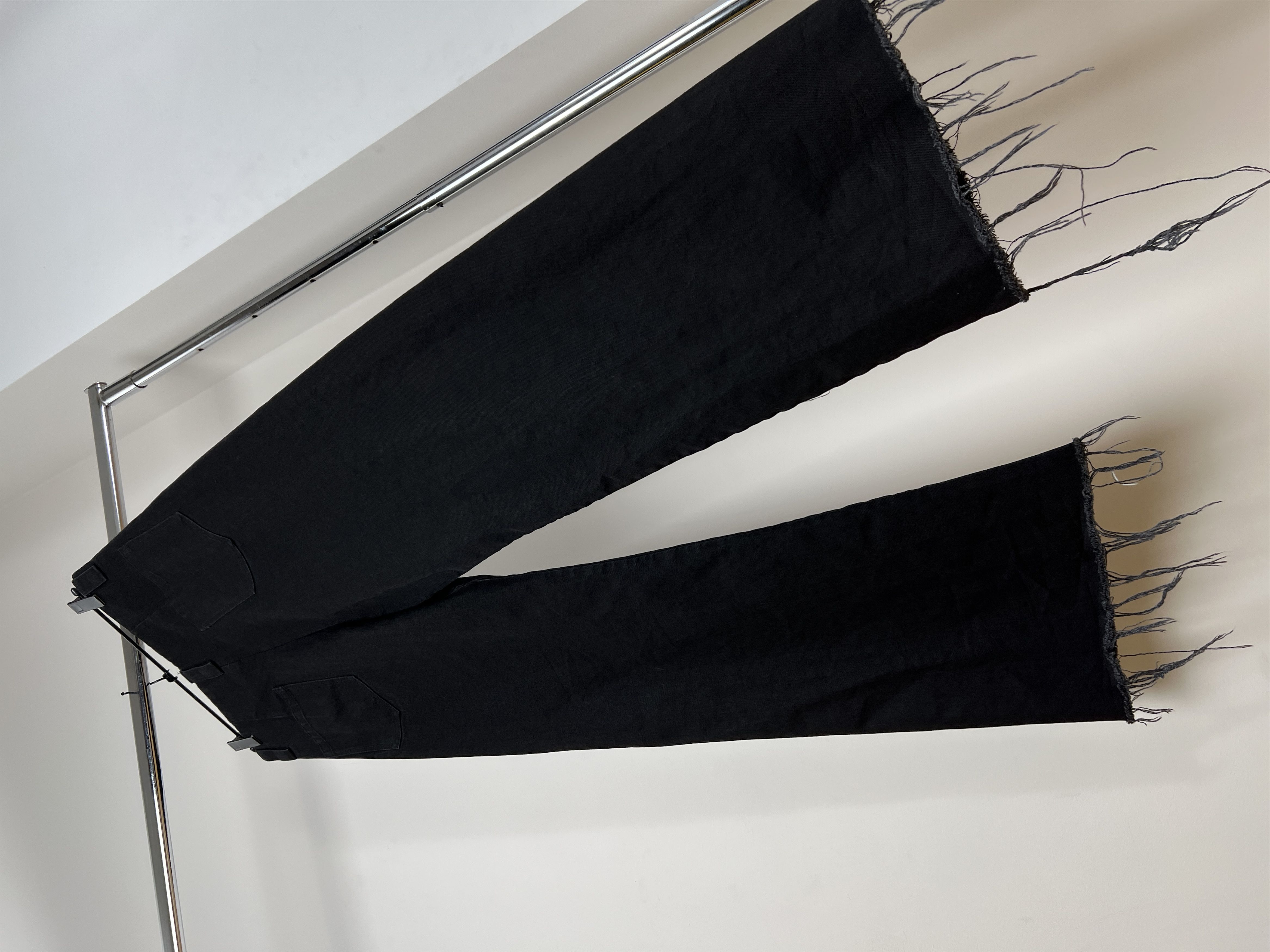 Other NKTRMNV WIDE DENIM PANTS BLACK 01.01 Size US 36 / EU 52 - 24 Thumbnail