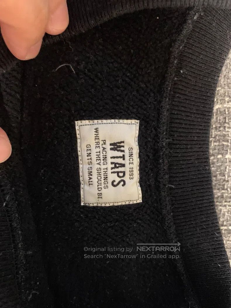 Wtaps Wtaps Black hoodie Size US S / EU 44-46 / 1 - 2 Thumbnail