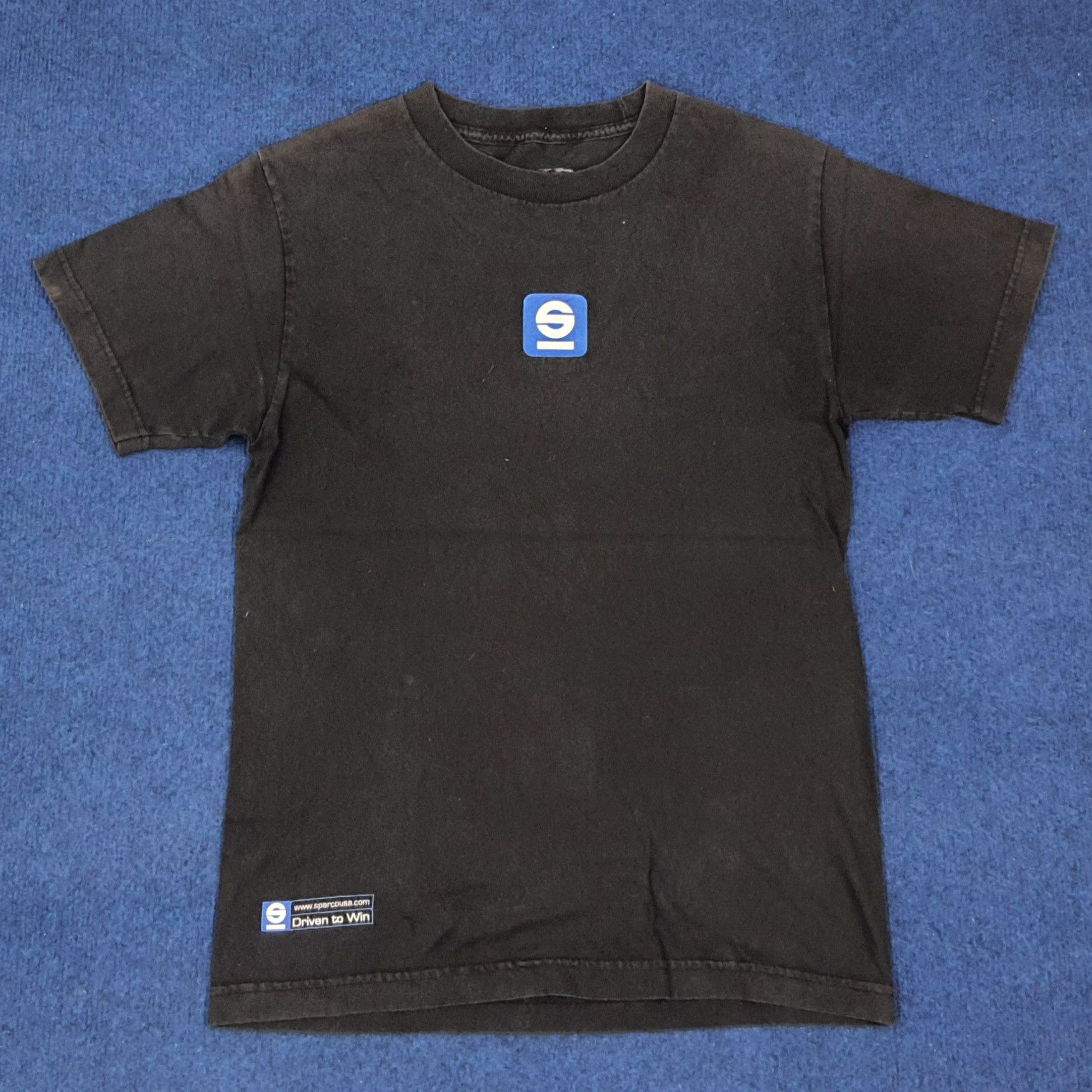 Vintage Vintage SPARCO Meter Italian Racing Motorsports Brand Tshirt Size US S / EU 44-46 / 1 - 3 Thumbnail