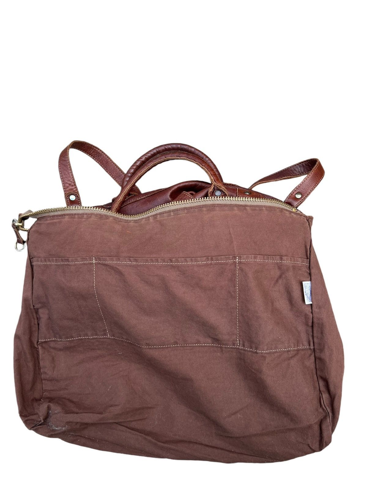 Leather Regalo Tokyo Fade Jerky Patina Leather 2 Way Bag Size ONE SIZE - 21 Thumbnail
