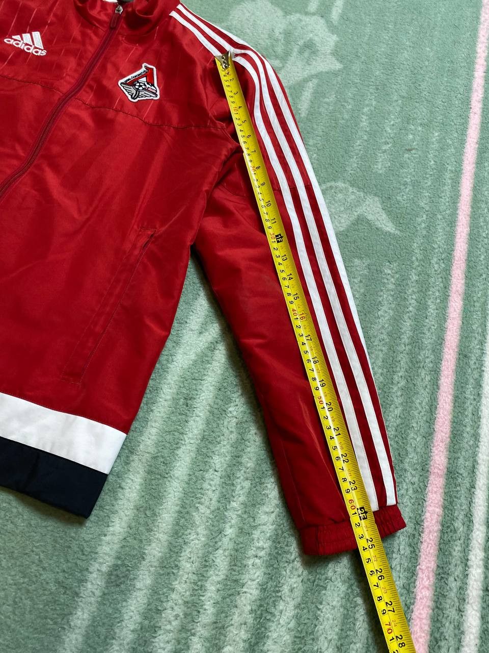 Adidas vintage Adidas logo Y2K jacket red Streetwear Size US S / EU 44-46 / 1 - 11 Thumbnail