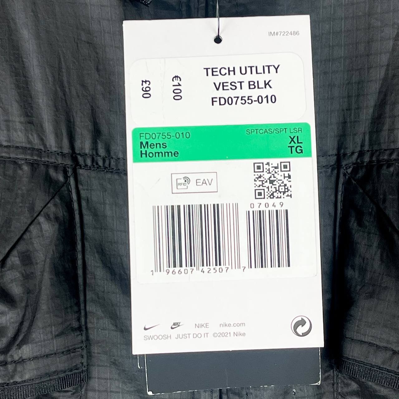 Nike Nike vests New size XL Size 50L - 5 Thumbnail