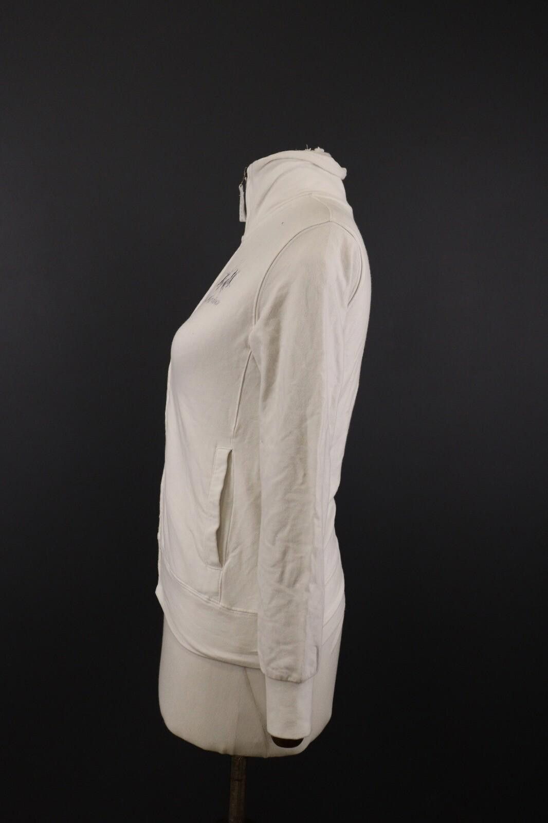 La Martina La Martina White Full Zip Long Sleeve Sweater Size M Size M / US 6-8 / IT 42-44 - 7 Thumbnail