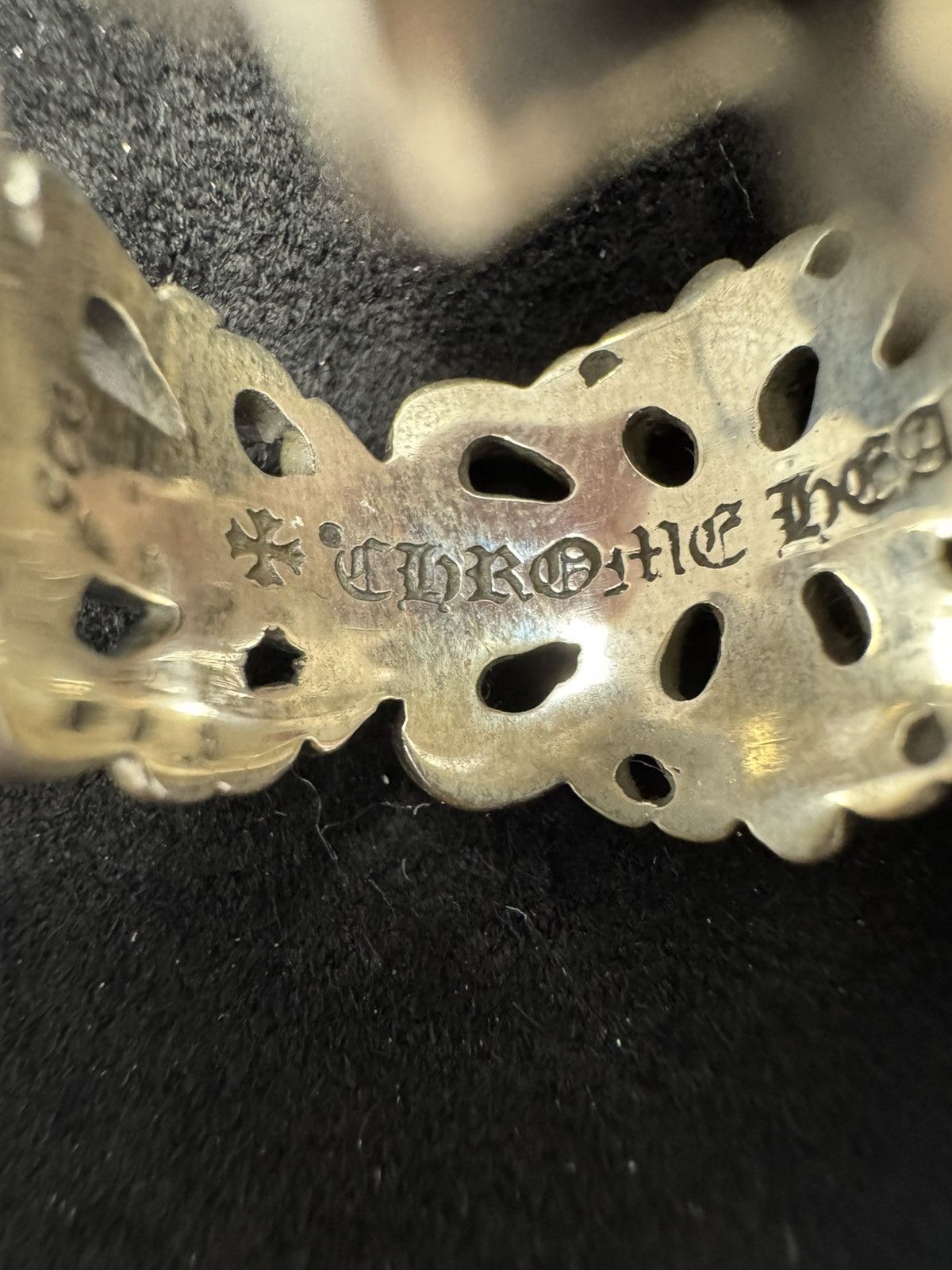 Chrome Hearts Chrome Hearts Double Floral Ring Size ONE SIZE - 7 Thumbnail