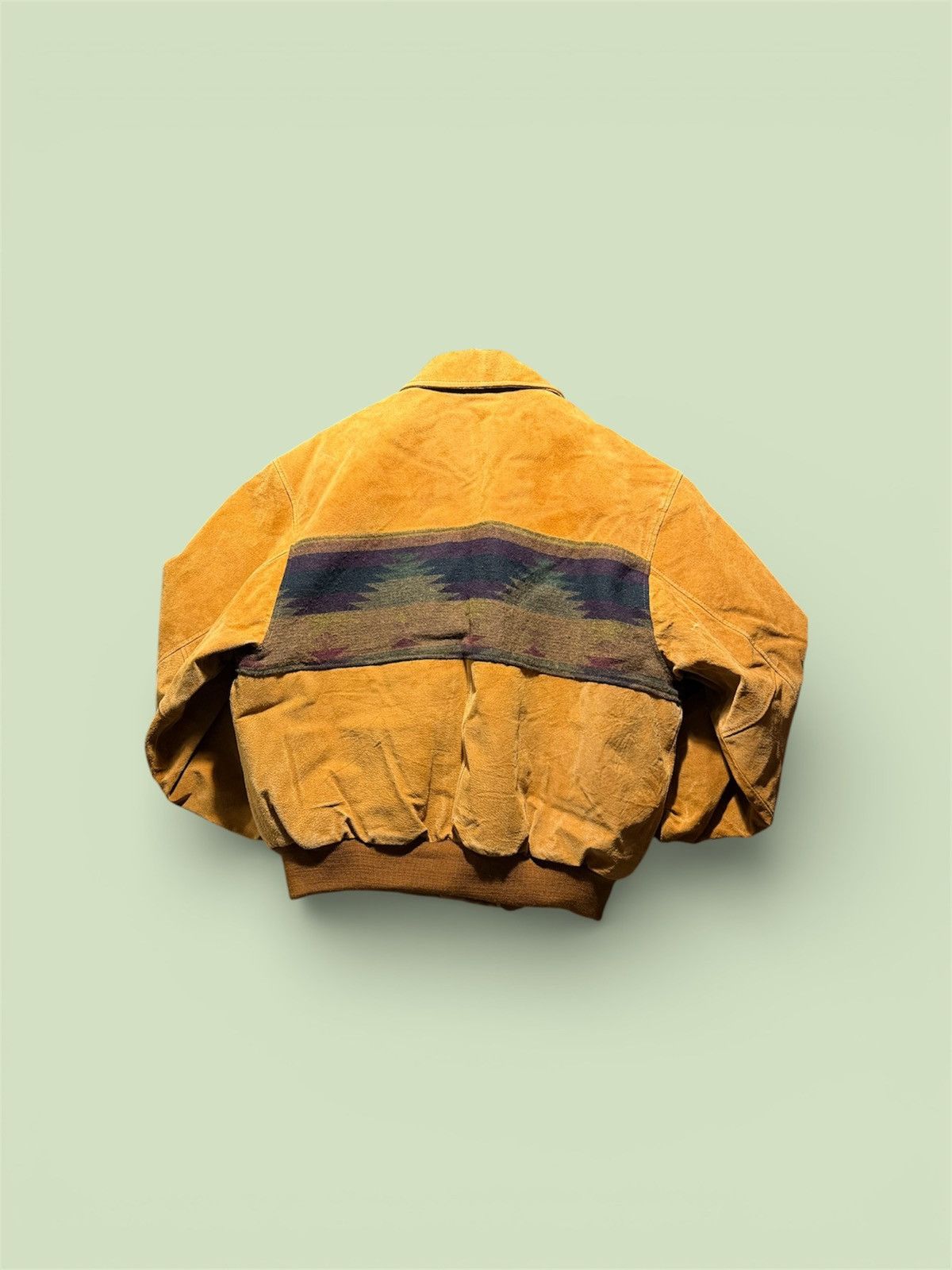Excelled Vintage Bomber Jacket Western Suede M Size US M / EU 48-50 / 2 - 2 Thumbnail
