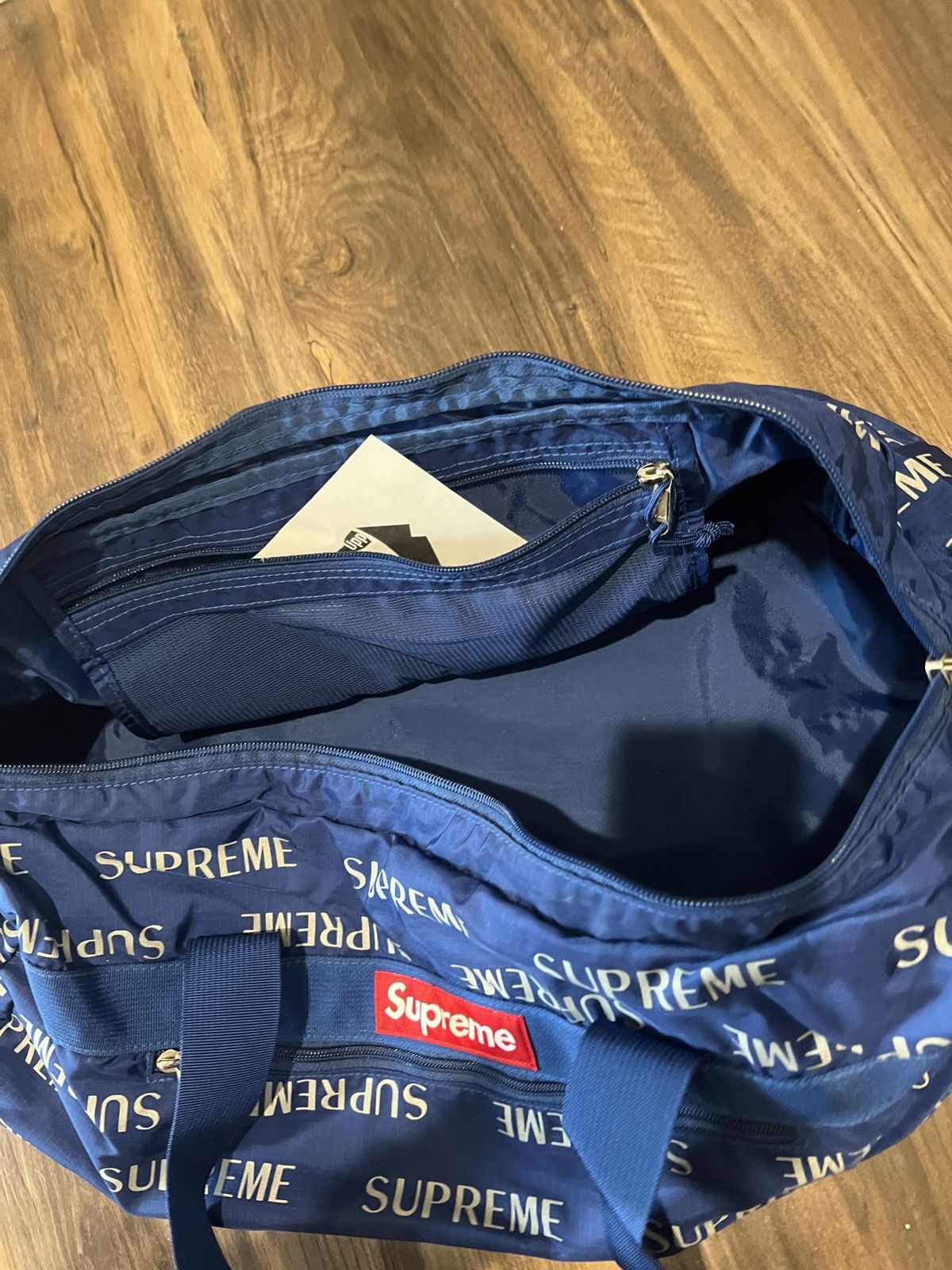 Supreme Supreme 3m Reflective Repeat Duffle Bag Size ONE SIZE - 7 Thumbnail