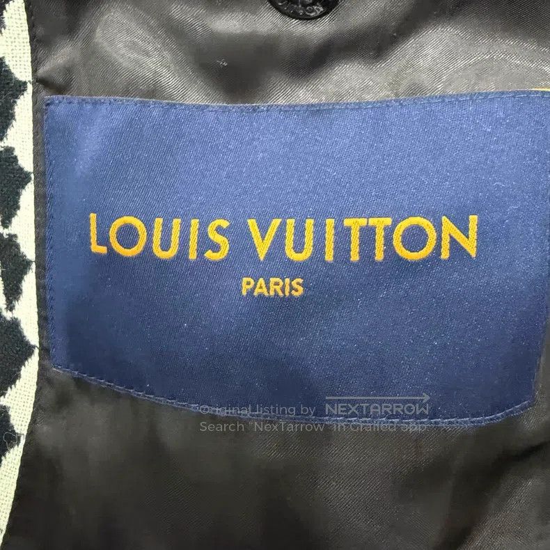 Louis Vuitton Louis Vuitton Lapel Belt Houndstooth Suit Coat Size US M / EU 48-50 / 2 - 3 Thumbnail
