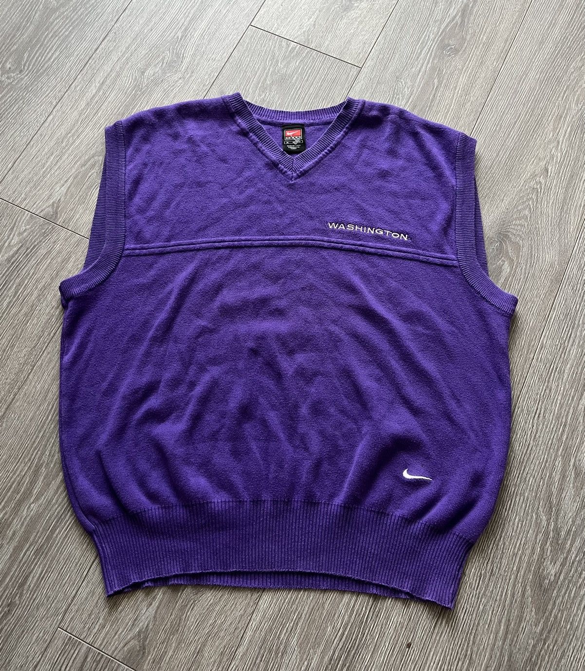 Nike × Vintage 1990s Vintage Nike Washington Vest RARE USA Size US M / EU 48-50 / 2 - 1 Thumbnail