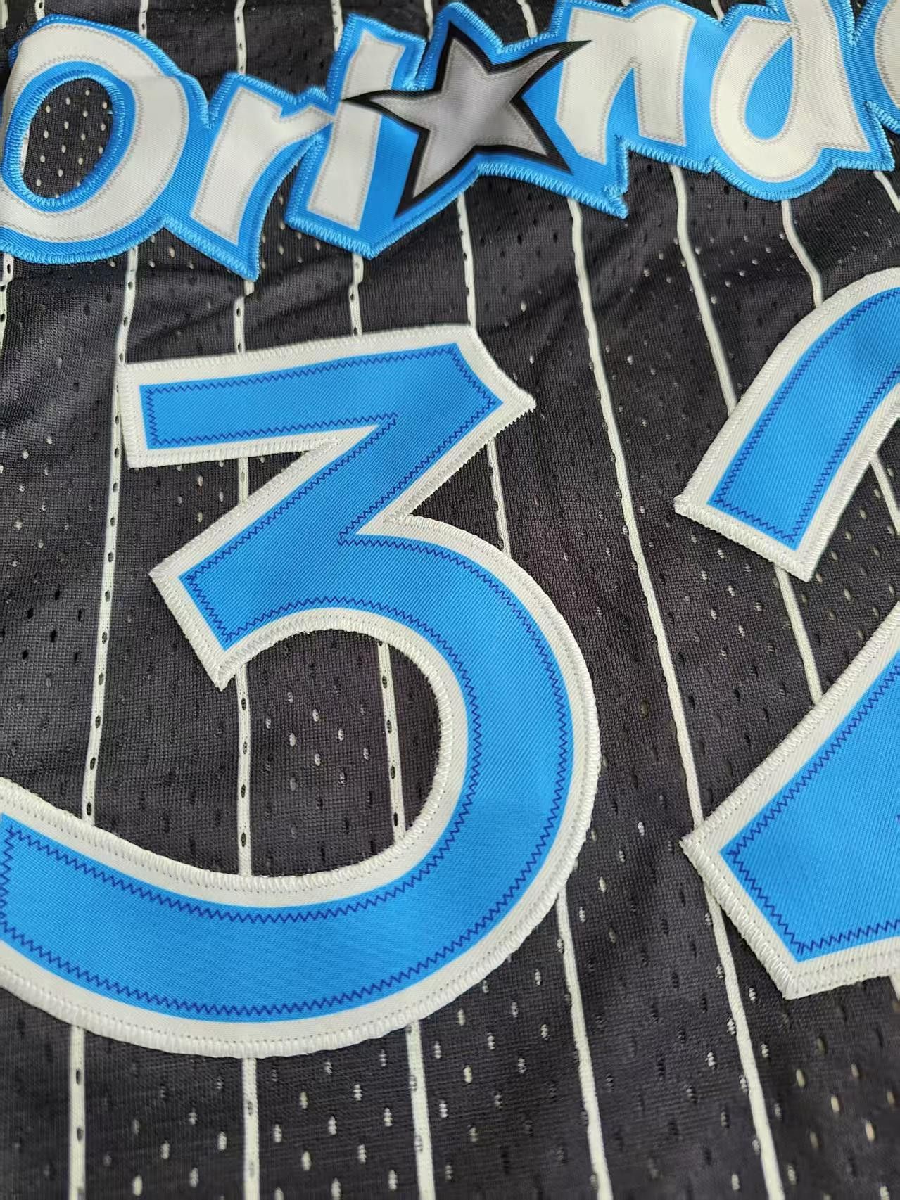 NBA Orlando Magic #32 Shaquille O'Neal Jersey Black Size US M / EU 48-50 / 2 - 4 Thumbnail