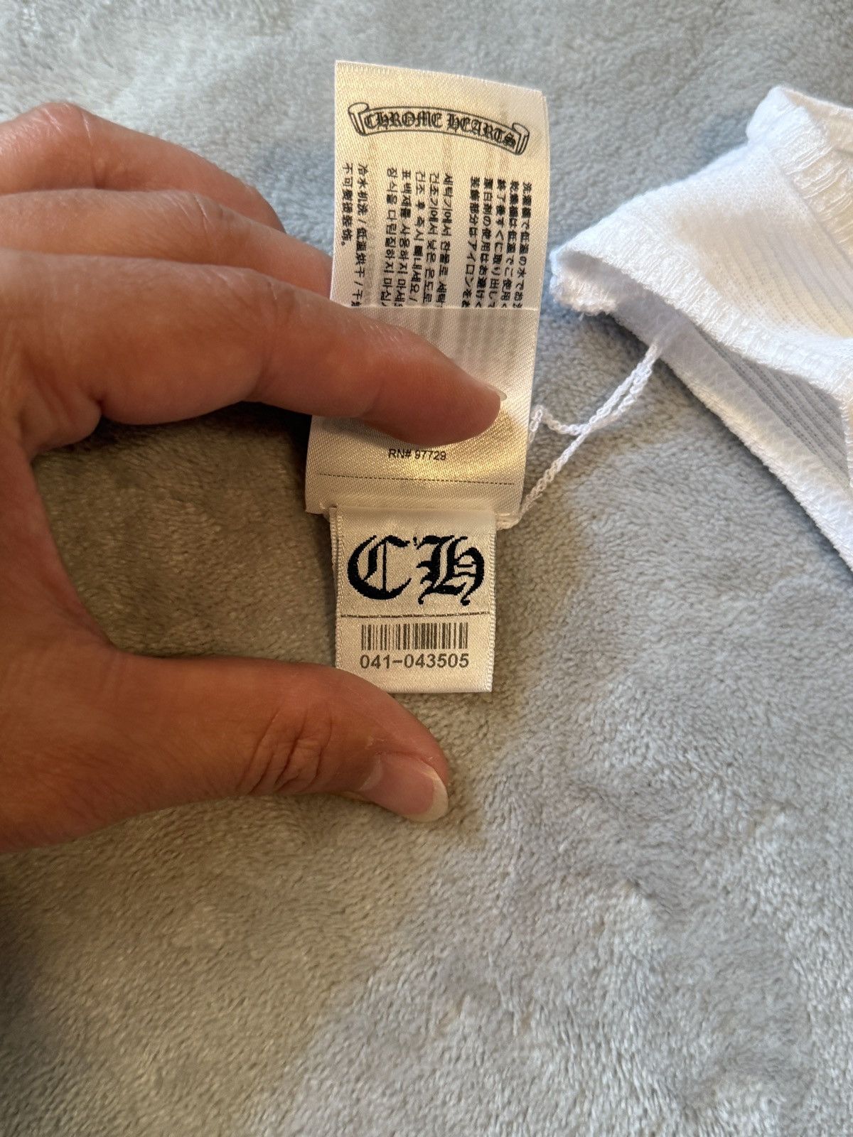 Chrome Hearts Chrome Hearts Tank Top Mayumi White Size US M / EU 48-50 / 2 - 8 Thumbnail