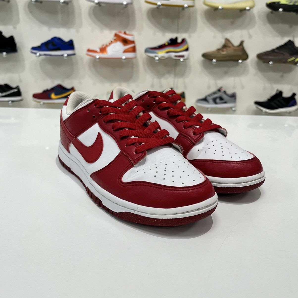 Nike Nike Dunk Low Next Nature White Gym Red Size US 8 / IT 38 - 8 Thumbnail