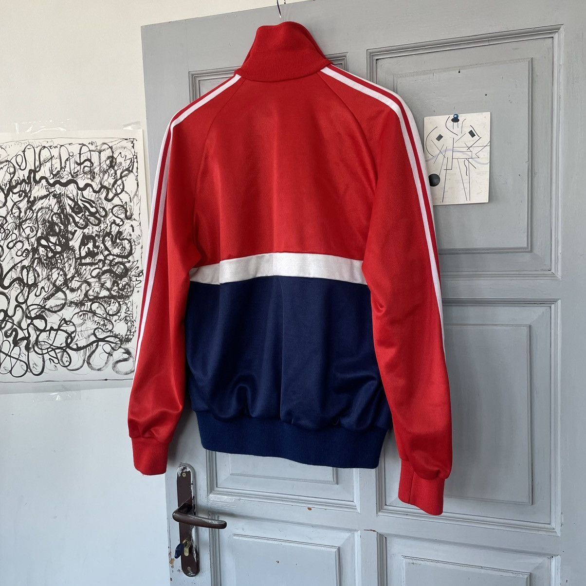 Adidas × Vintage 🔥Vintage Adidas 70-80’s Tracksuit Jacket size M Size US M / EU 48-50 / 2 - 8 Thumbnail