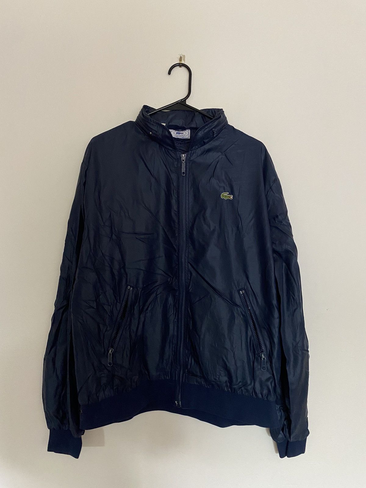 Izod × Lacoste × Vintage Vintage 80’s Izod Lacoste Bomber Light Jacket Size US XL / EU 56 / 4 - 1 Thumbnail
