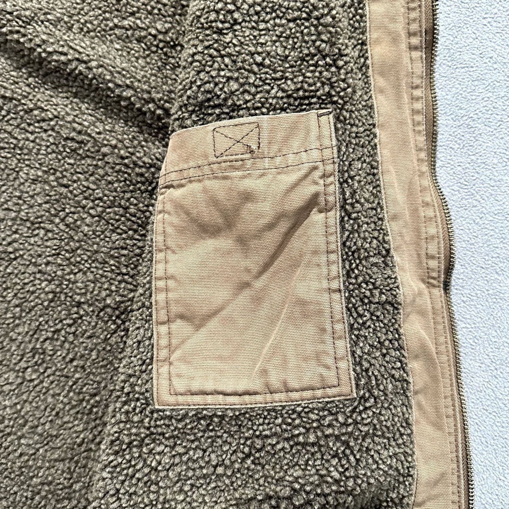 Vintage Wolverine Vest Mens XL Brown Sherpa Lined Full Zip Heavyweight Outdoor GUC Size US XL / EU 56 / 4 - 6 Thumbnail