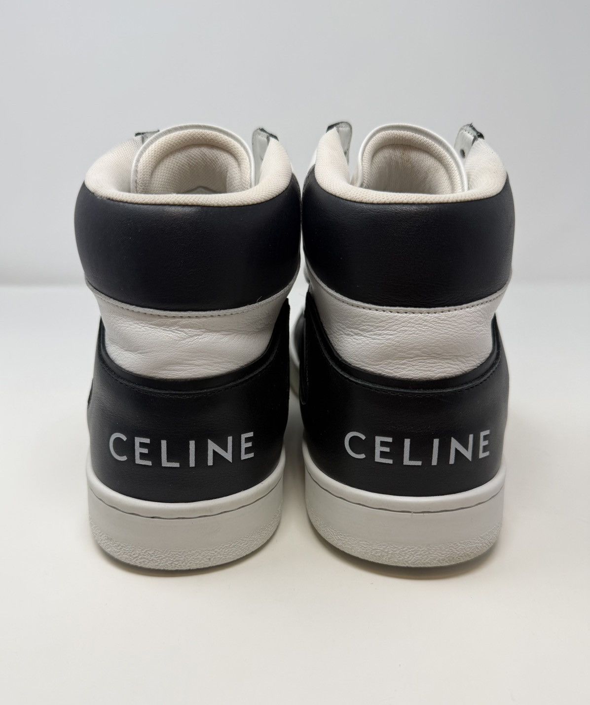 Celine Celine CT-01 Z Trainer High Top White/Black Size US 11 / EU 44 - 5 Thumbnail