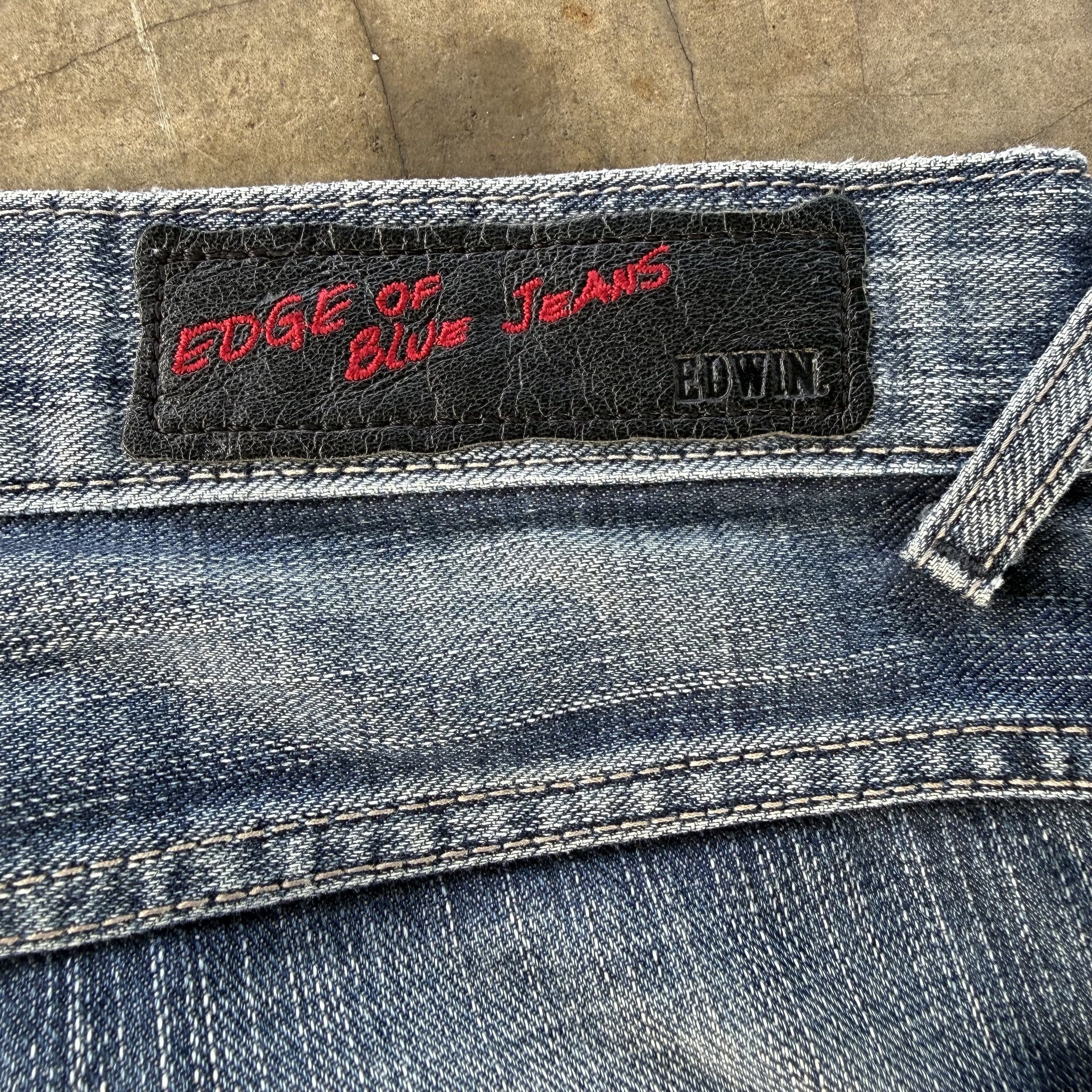 Edwin W32x33 Vintage Edwin Faded Stonewash Jean Denim Pants Size US 32 / EU 48 - 13 Thumbnail