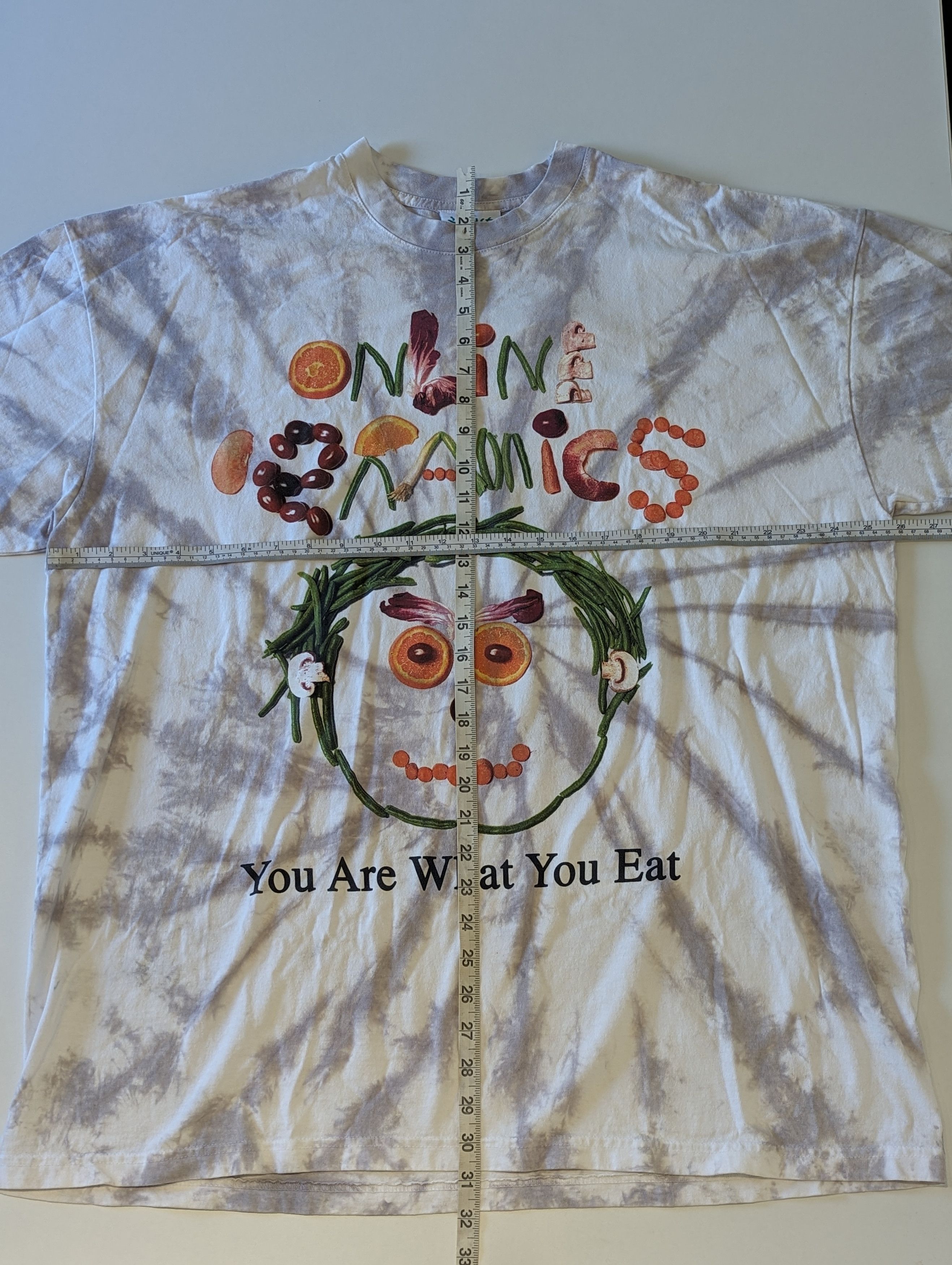 Online on sale Ceramics “you are what you eat” shirt.