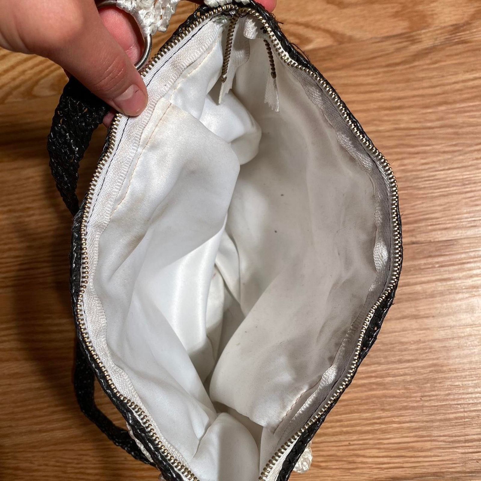 Other Black & white floral purse Size ONE SIZE - 5 Thumbnail