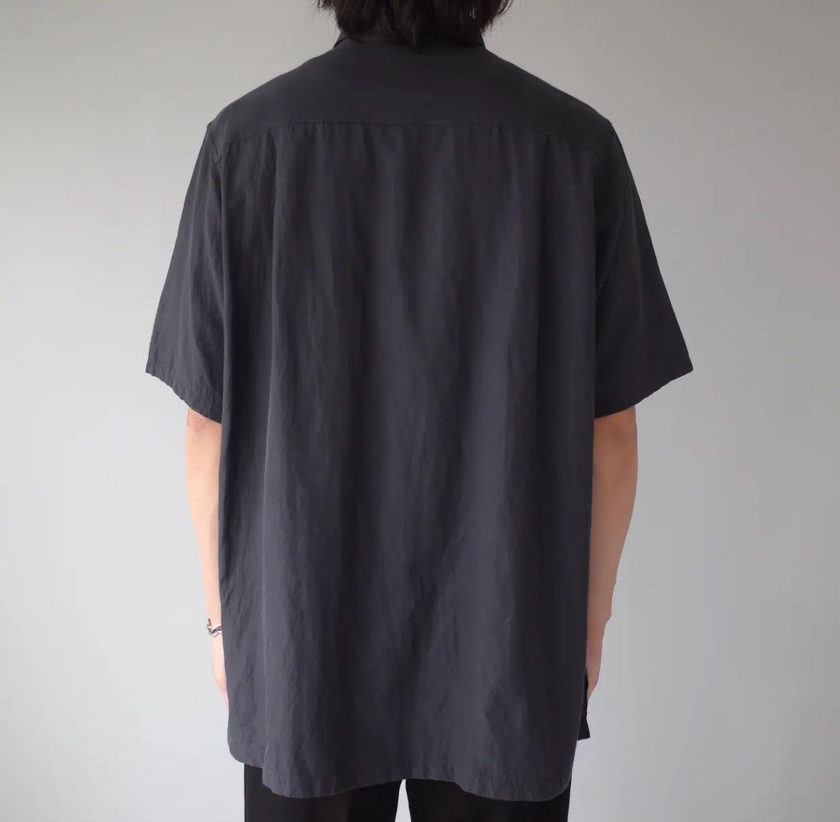 Yohji Yamamoto Y's for men Cupra Fabric Tuck Design Shirt Size US L / EU 52-54 / 3 - 4 Thumbnail