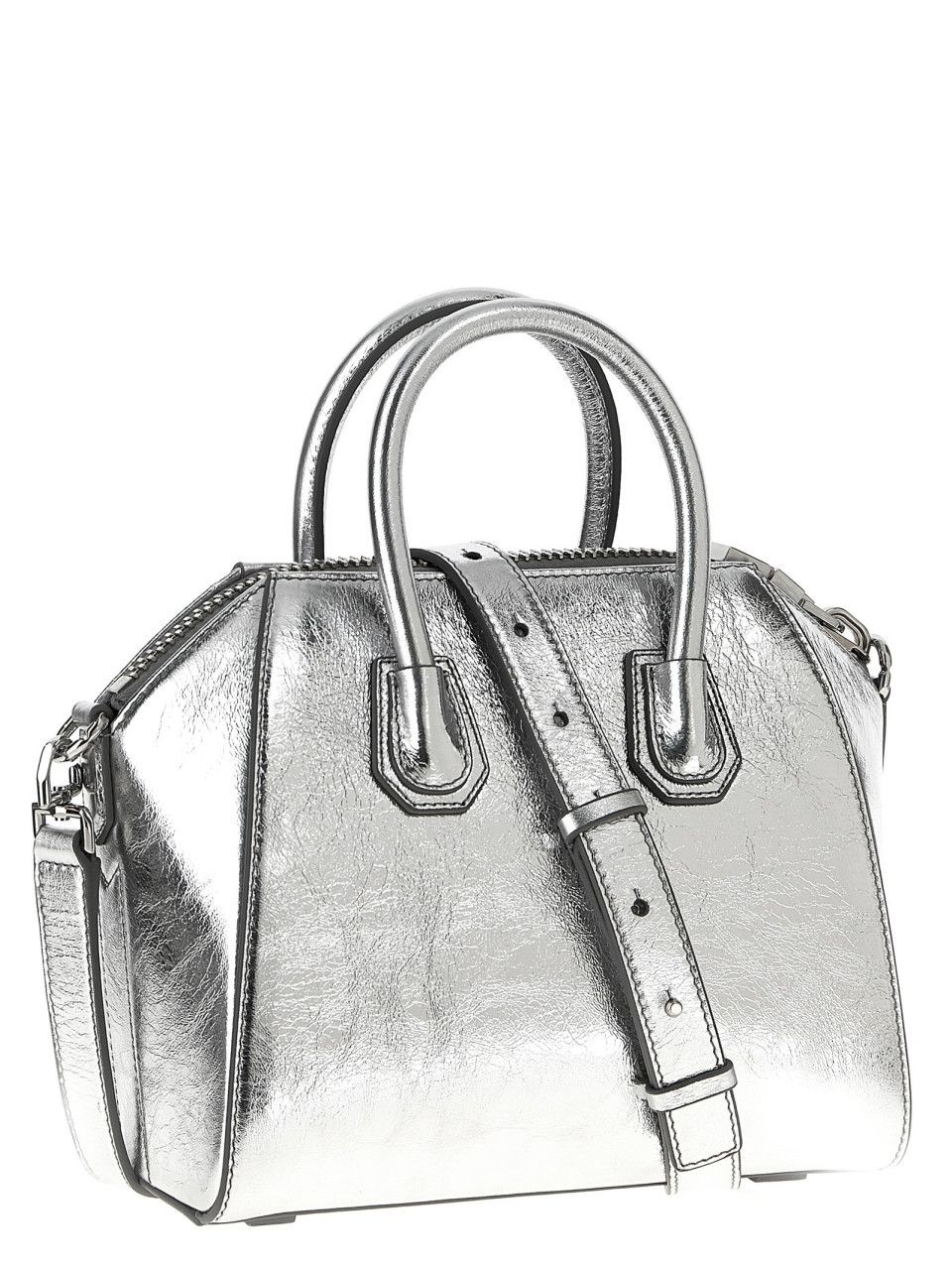 Givenchy o1w1db10825 Size: OS / Antigona Mini Bag in Silver Size ONE SIZE - 2 Thumbnail