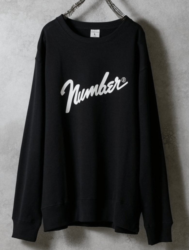 Number (N)ine Number Nine Fender Hoodie White/Black | Grailed
