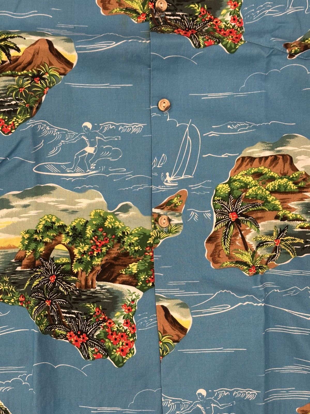 Kalaheo Vintage Kalaheo Hawaiian Shirt Island Surfing Theme XL Size US XL / EU 56 / 4 - 2 Thumbnail