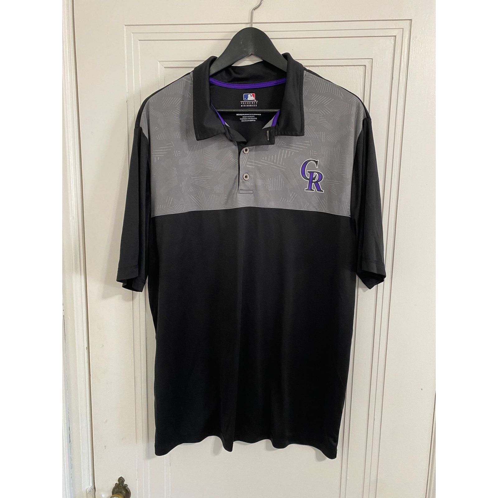 MLB Colorado Rockies Golf Polo Size XL Size US XL / EU 56 / 4 - 2 Thumbnail