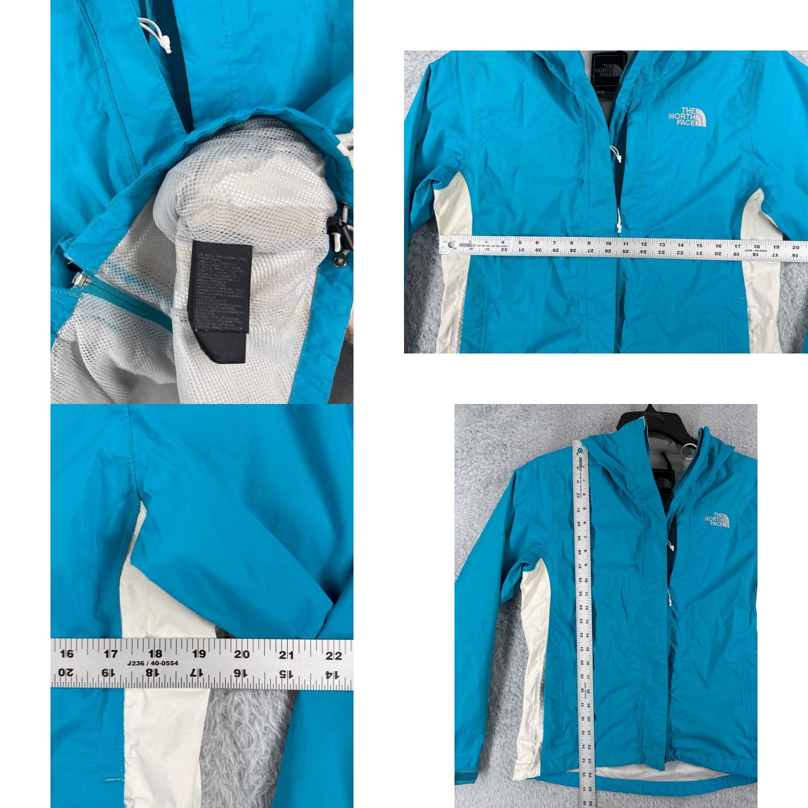 The North Face The North Face Jacket Womens Small Blue HyVent Full Zip Softshell Windbreaker Size S / US 4 / IT 40 - 8 Thumbnail