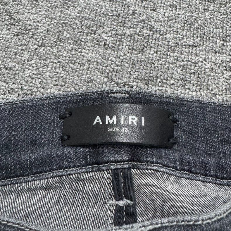 Amiri Amiri Camo Flower Vintage Destroyed Denim Pants Size US 32 / EU 48 - 4 Thumbnail