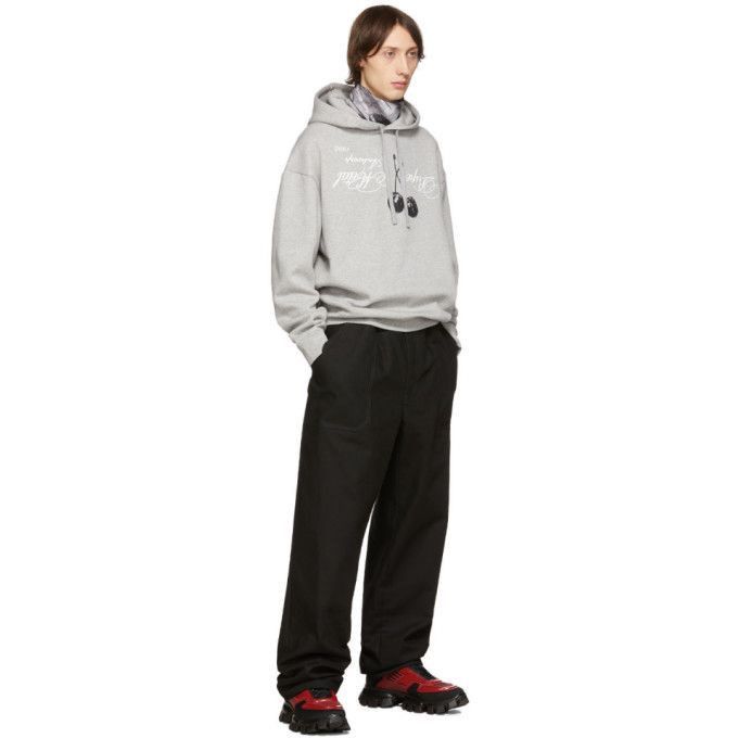 Raf Simons CC000013 Raf Simons Hoodie in Gray Size US S / EU 44-46 / 1 - 2 Thumbnail