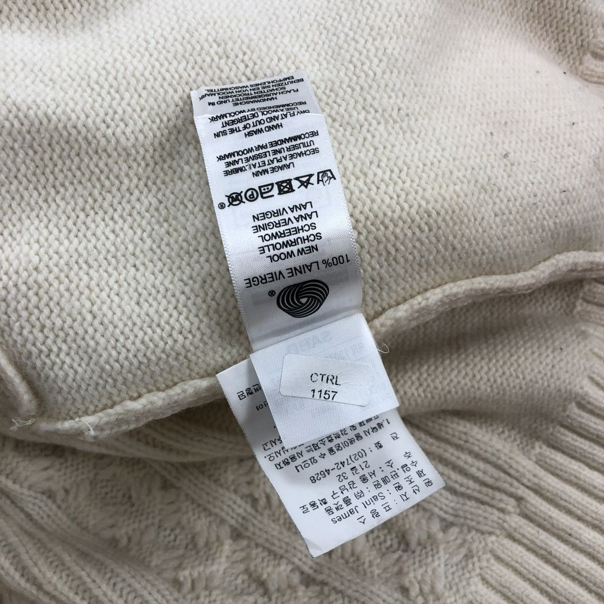 Designer × Saint James Vintage Saint James l"Atelier France Striped Wool Sweater Size US M / EU 48-50 / 2 - 13 Thumbnail