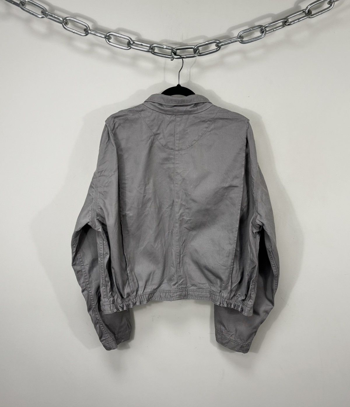 Carhartt Vintage Carhartt FR Gray USA Workwear Boxy Cropped Jacket Size US XL / EU 56 / 4 - 18 Thumbnail