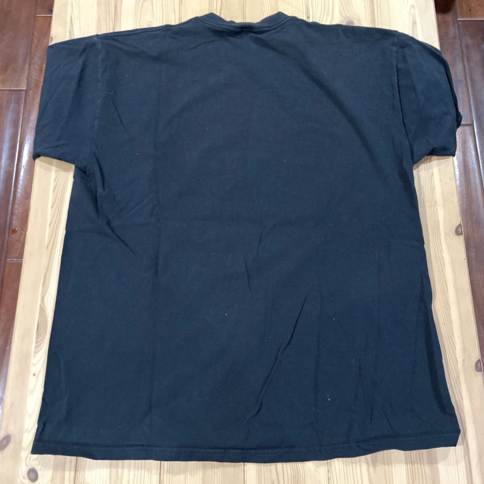Delta VINTAGE Delta Pro Weight T-Shirt Men XL Short Sleeve Black Graphic Print USA 2000s Crew Neck Logo Size US XL / EU 56 / 4 - 2 Thumbnail