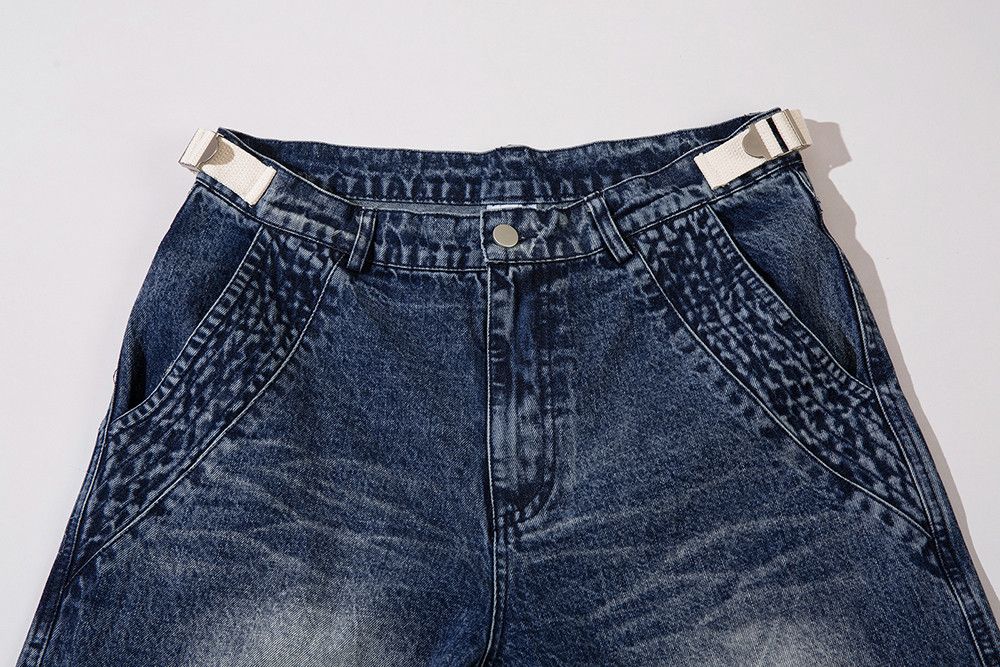 Japanese Brand × Jean Harajuku Washed Vintage Blue Baggy Size US 29 - 3 Thumbnail