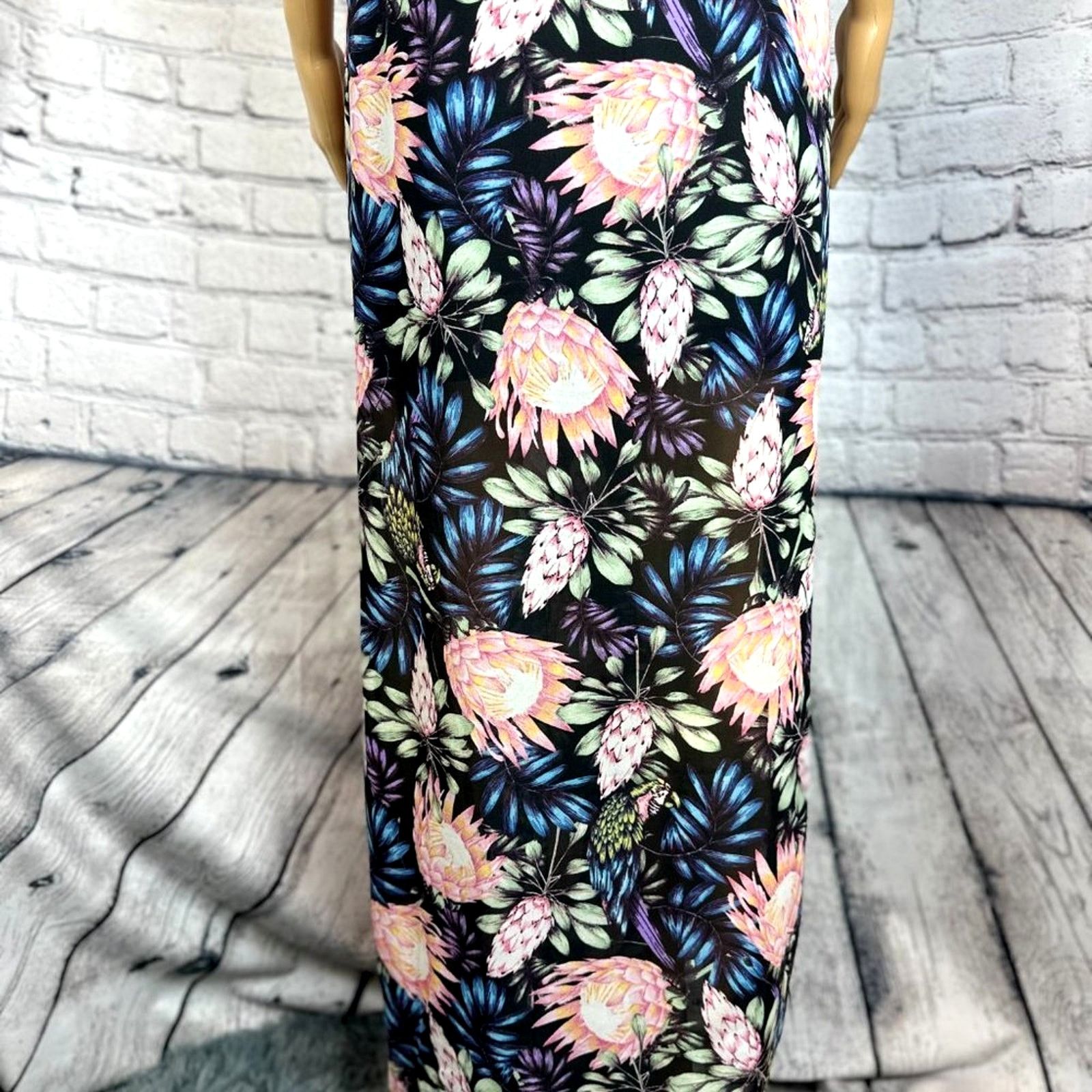 H&M H & M Divided Floral Maxi Dress - 12 Size XL / US 12-14 / IT 48-50 - 11 Thumbnail