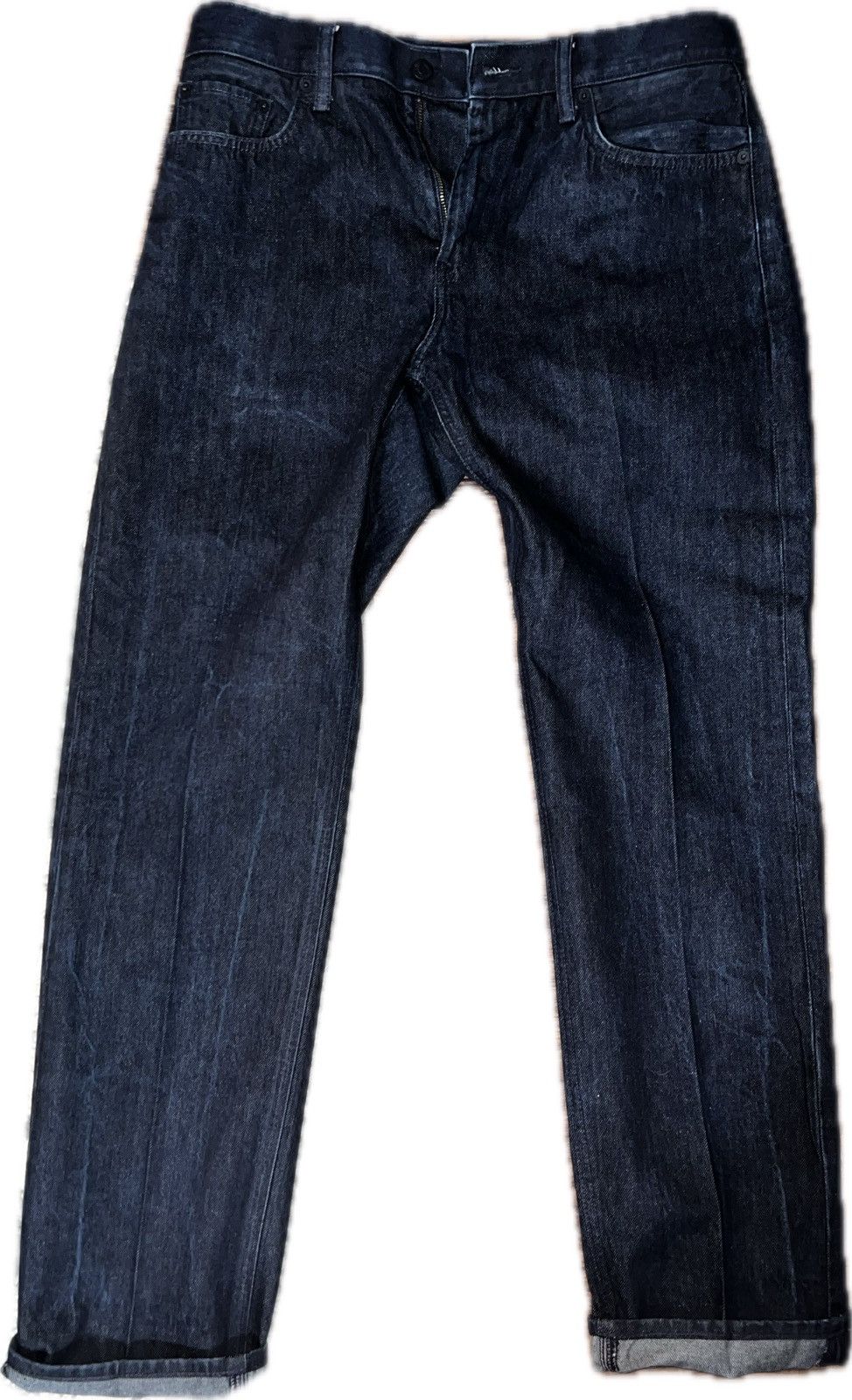 image of Helmut Lang x Uniqlo Selvedge Denim in Navy, Men's (Size 33)