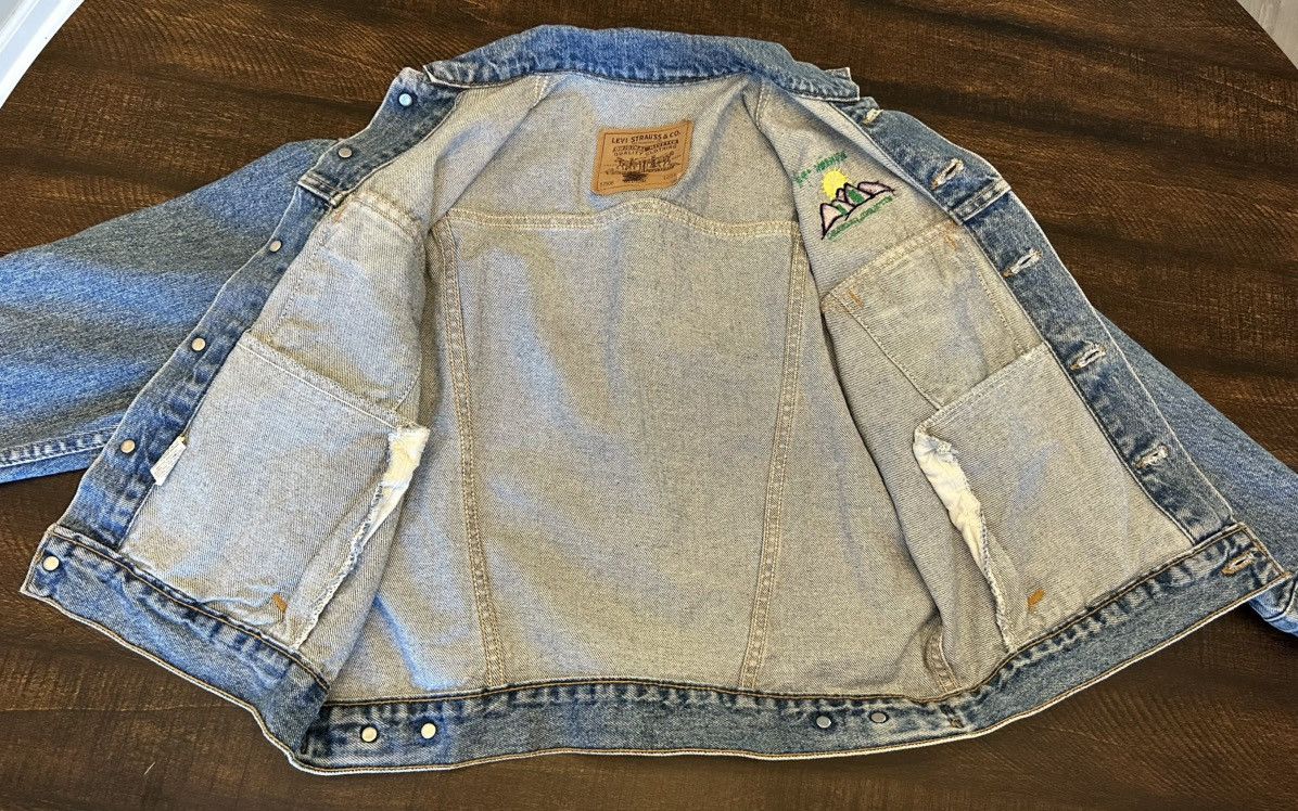 Levi's VTG Levi's Denim Trucker Women’s Medium-USA 90s Jean Jacket Size M / US 6-8 / IT 42-44 - 10 Thumbnail