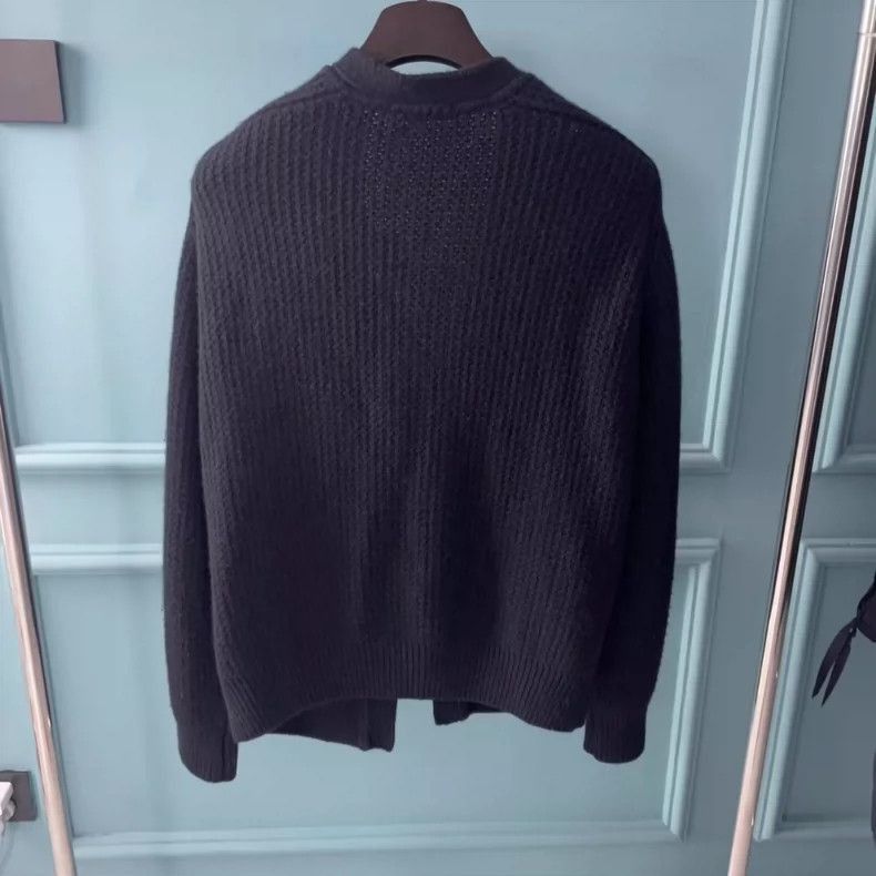 Dior Dior Gold Chain Knit Cardigan Black Jacket-2505 Size US L / EU 52-54 / 3 - 4 Thumbnail