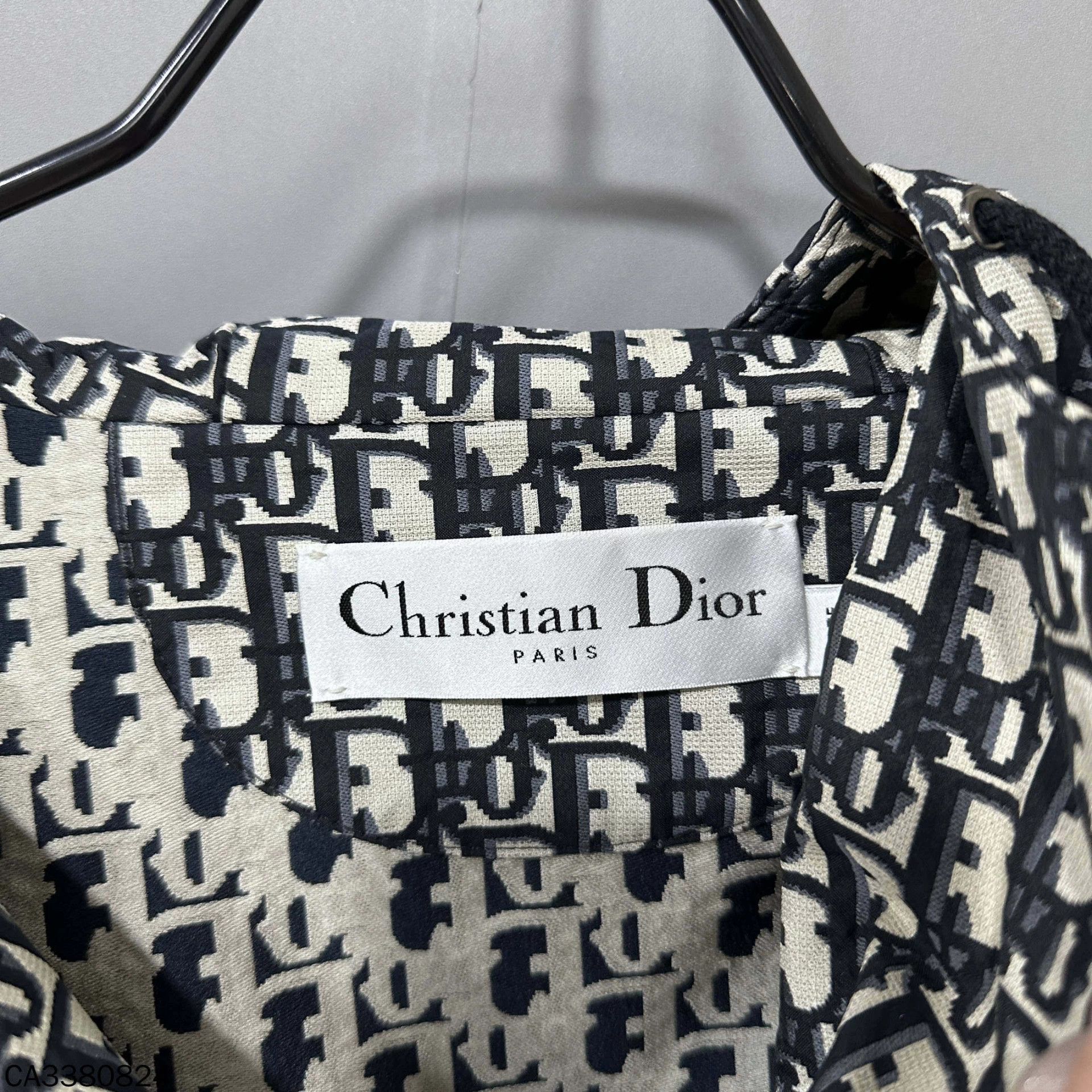 Dior Dior Black & White Full Print Half-Zip Anorak Jacket XS Size XS / US 0-2 / IT 36-38 - 5 Thumbnail