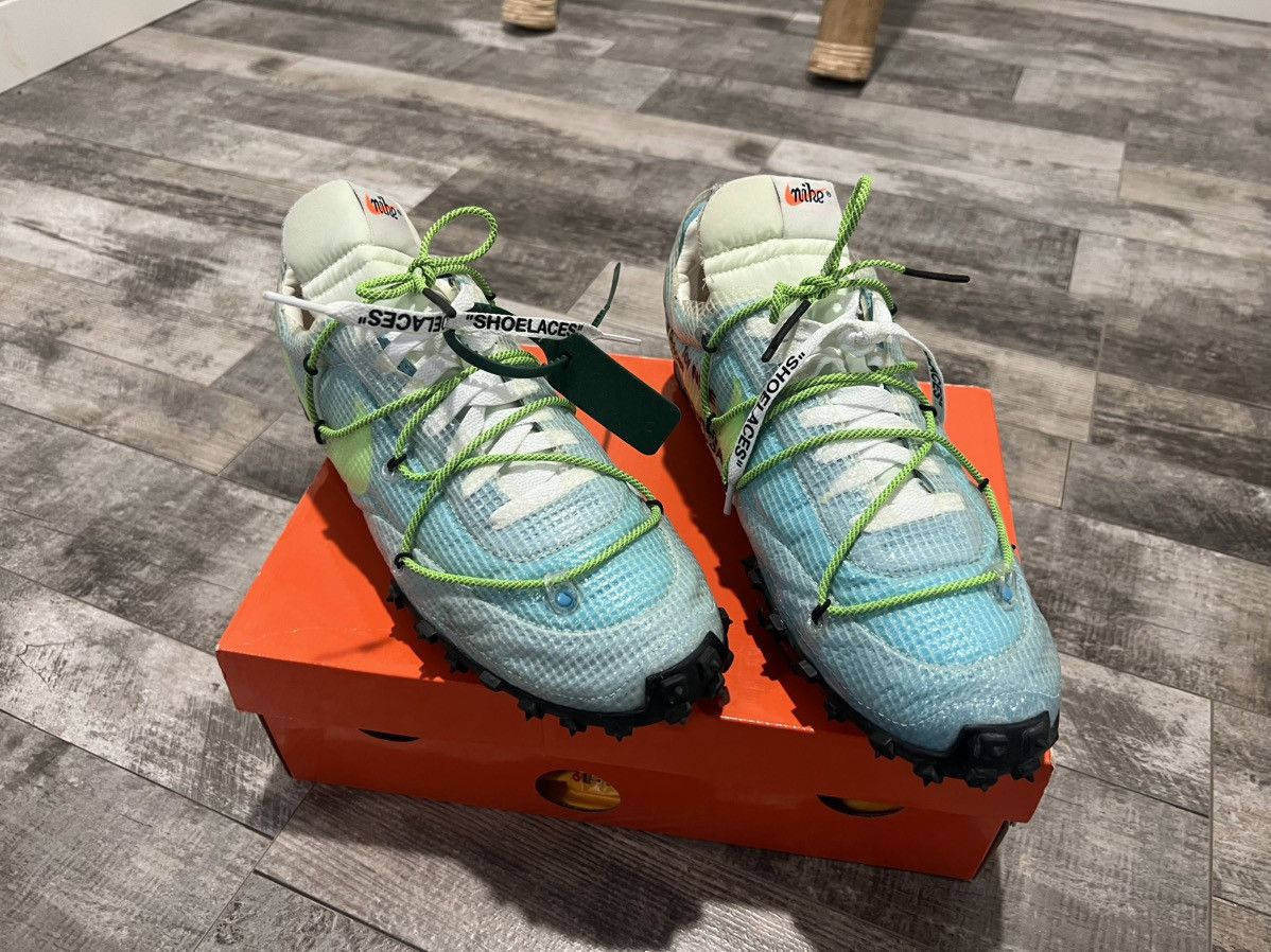 Nike × Off-White W WAFFLE RACER / OW Size US 10.5 / EU 43-44 - 4 Thumbnail