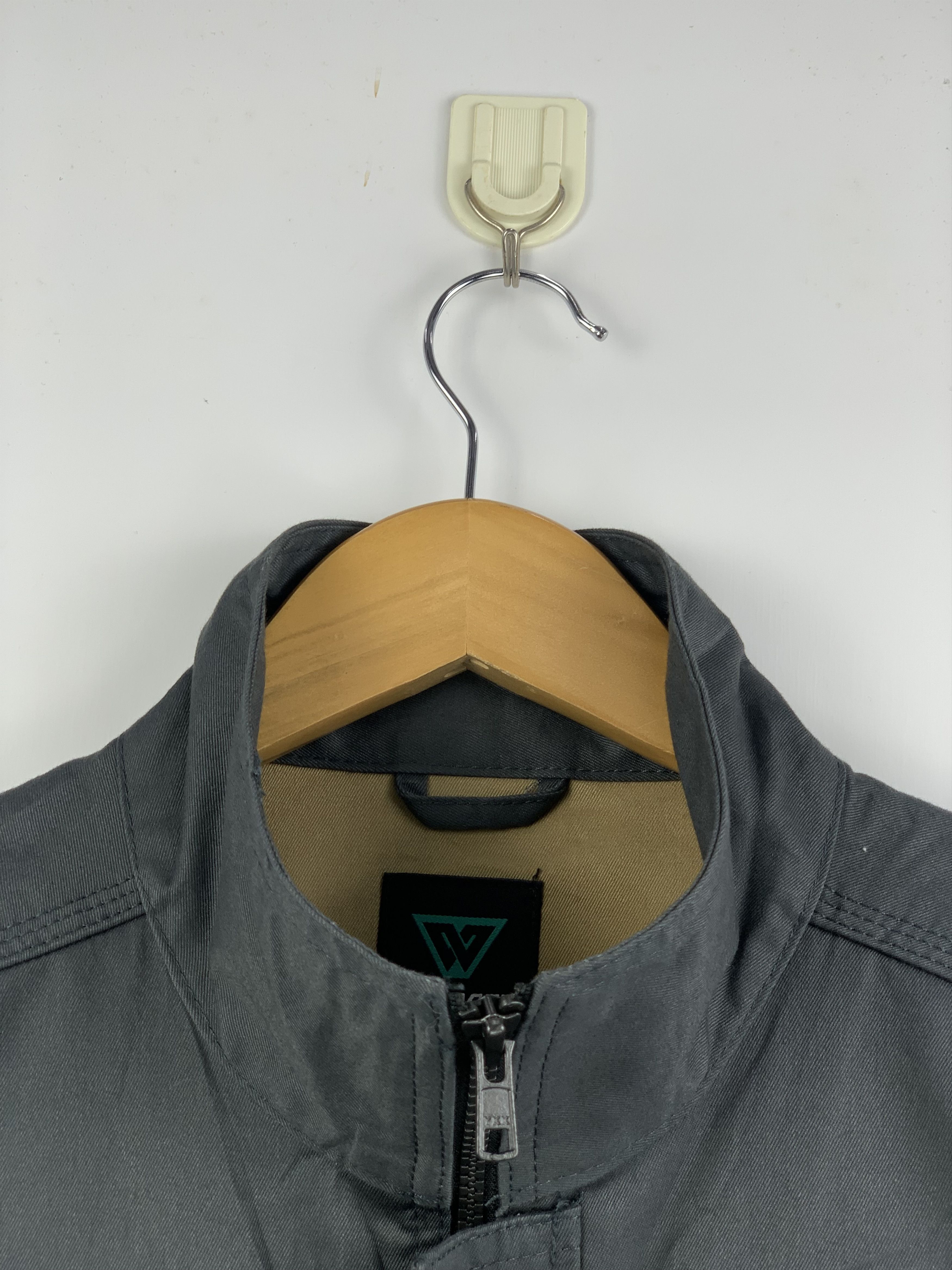 Japanese Brand Vintage Japanese Brand Worker Denim Jacket J1611 Size US XXL / EU 58 / 5 - 8 Thumbnail