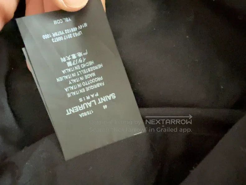 Saint Laurent Paris Saint Laurent Paris Bomber Jacket i Size US S / EU 44-46 / 1 - 3 Thumbnail