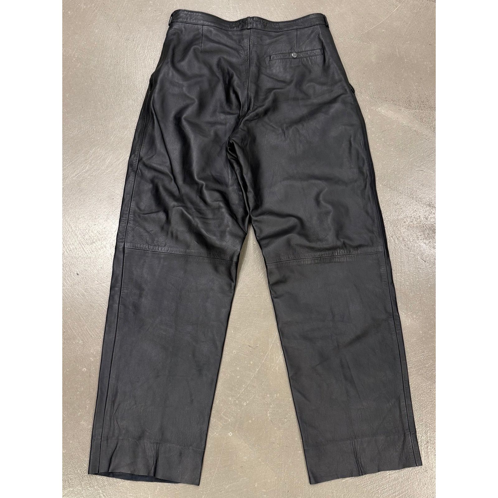 Yves Saint Laurent 1990s YVES Saint Laurent leather pants Size US 30 / EU 46 - 2 Thumbnail