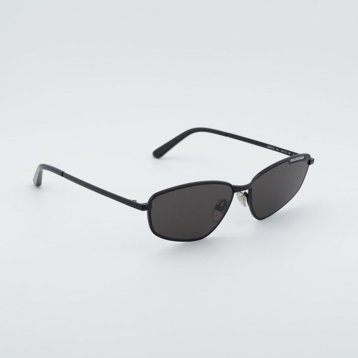 Balenciaga Balenciaga BB0277S 001 Unisex Sunglasses Black Rectangle Size ONE SIZE - 2 Thumbnail