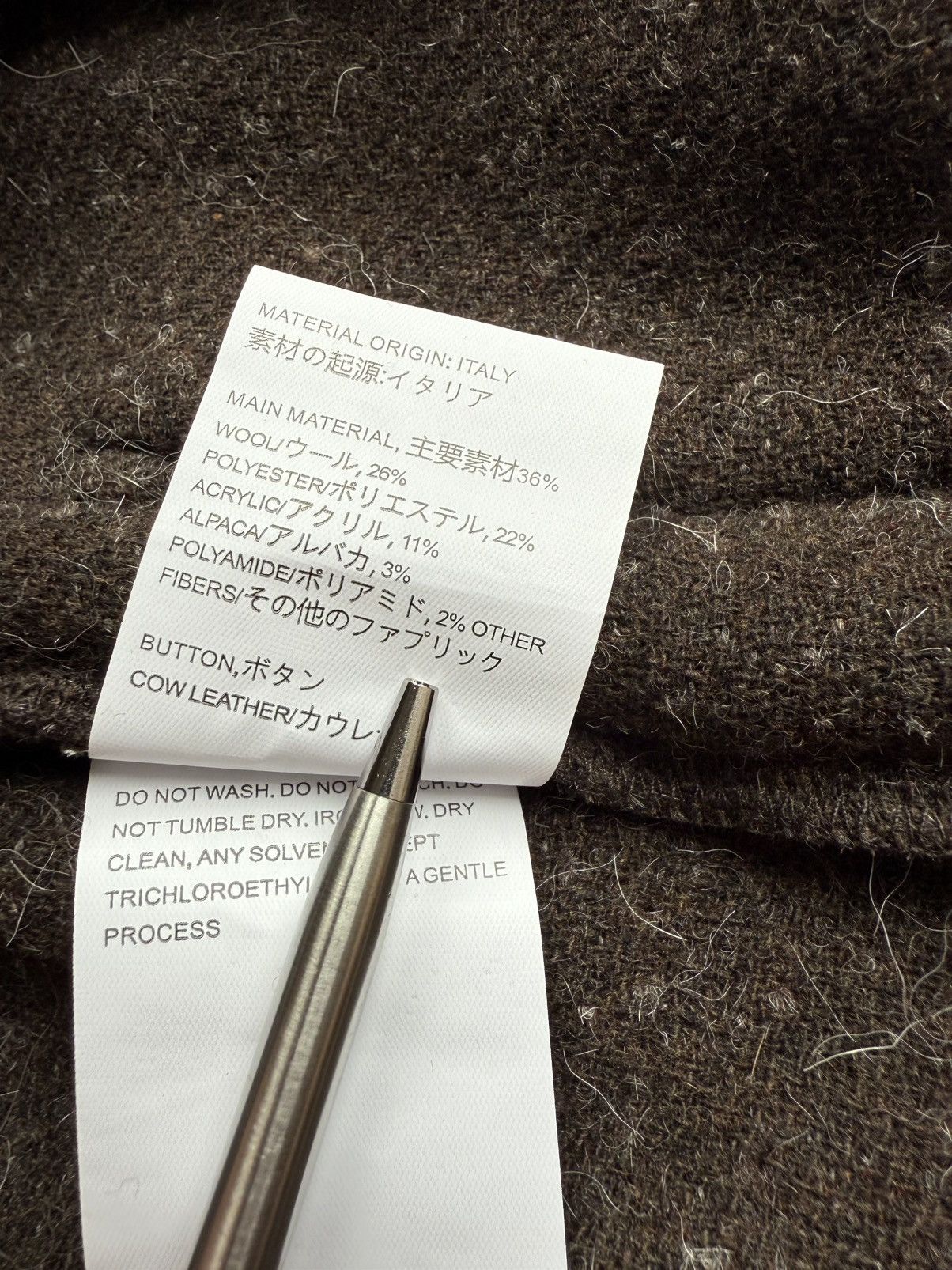 Our Legacy Grail Our Legacy mole grey mohair cardigan 44 grail Size US M / EU 48-50 / 2 - 19 Thumbnail